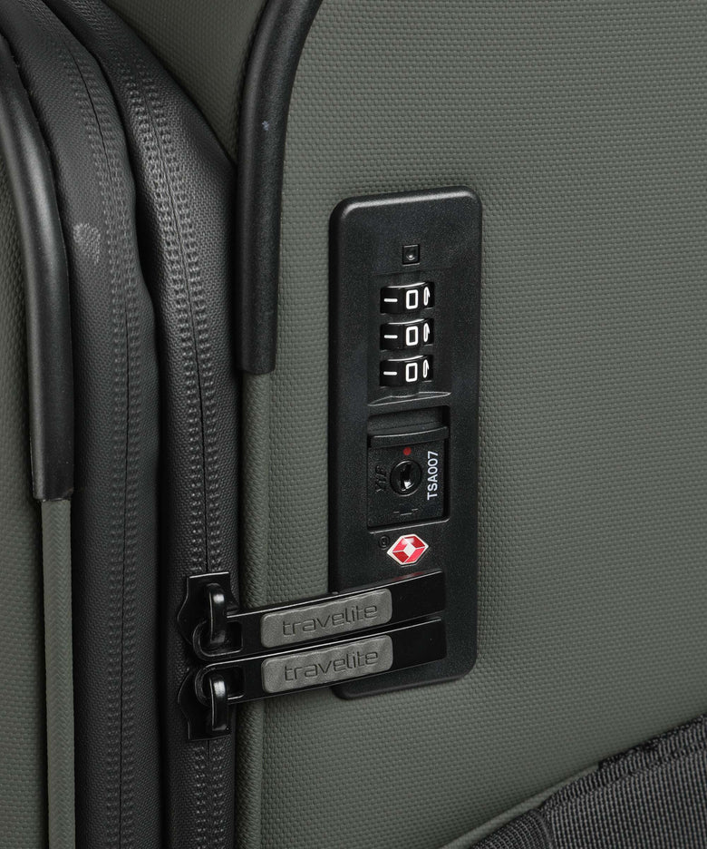 Travelite Briize Spinner (4 wheels) khaki