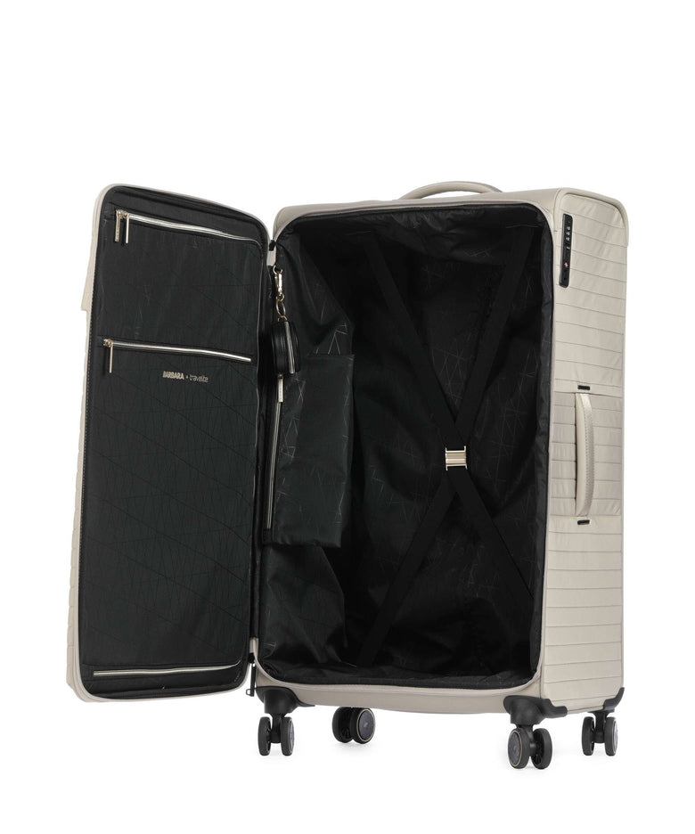 Travelite Barbara Stepp Spinner (4 wheels) satin nude