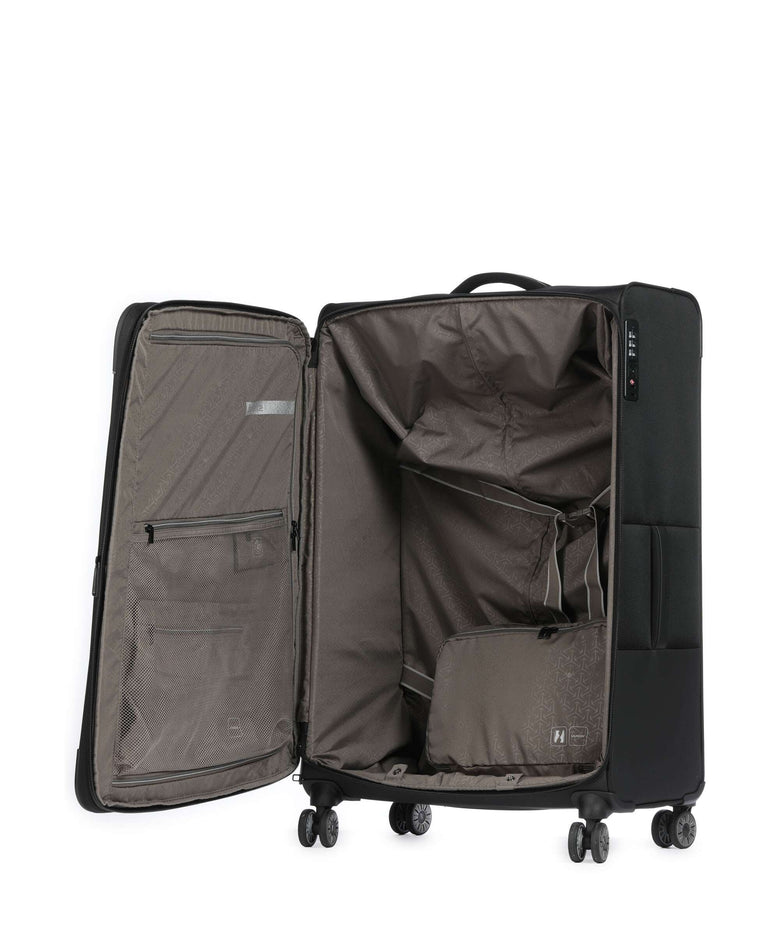 Travelite Crosslite Spinner (4 wheels) schwarz