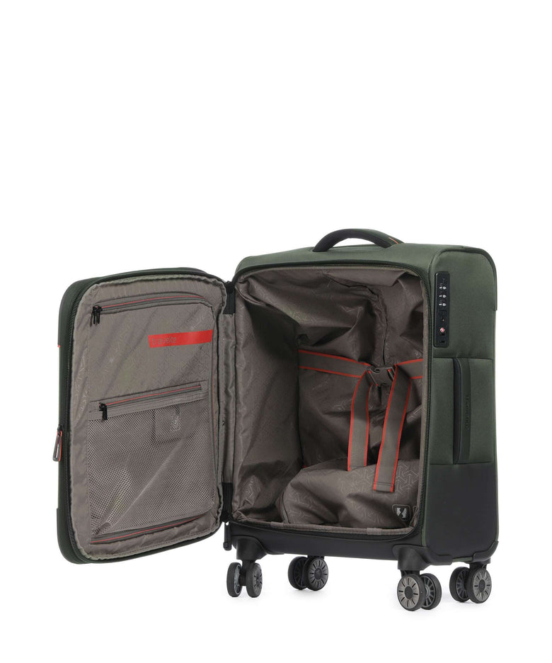 Travelite Crosslite Spinner (4 wheels) oliv