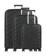 Travelite Burano Juego de maletas (4 ruedas) black