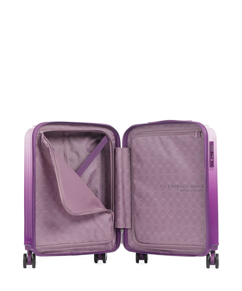 Travelite Lascana Edition Spinner (4 wheels) purple degrade