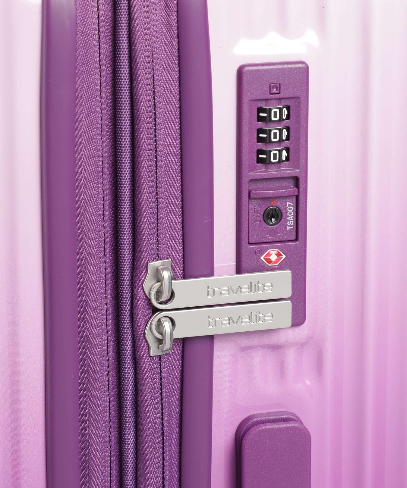 Travelite Lascana Edition Spinner (4 wheels) purple degrade