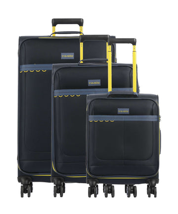 Travelite Color Craze Juego de maletas (4 ruedas) blau