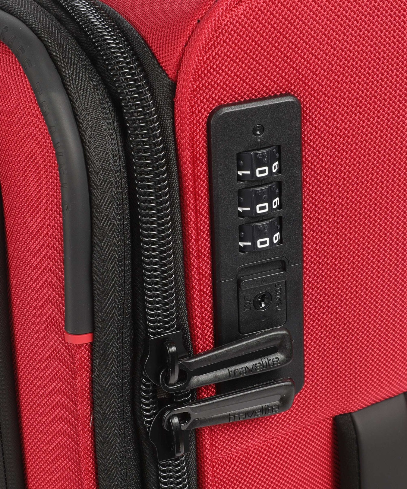 Travelite Crosslite Spinner (4 wheels) red