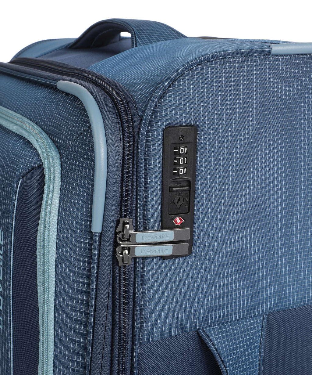 Travelite Corsiica Spinner (4 wheels) blue