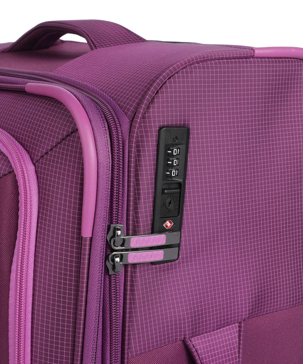 Travelite Corsiica Spinner (4 wheels) pink