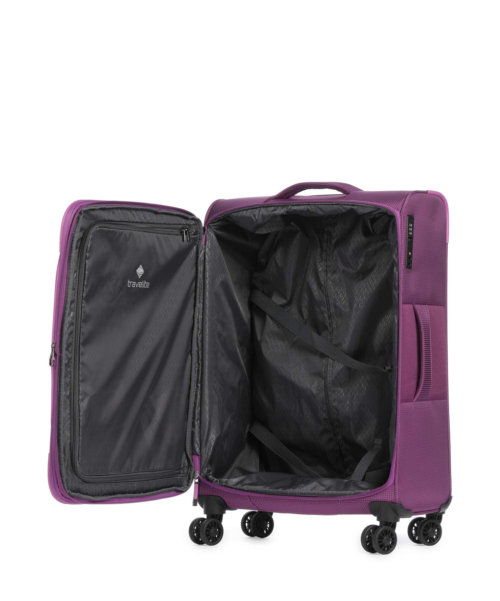Travelite Corsiica Spinner (4 wheels) pink
