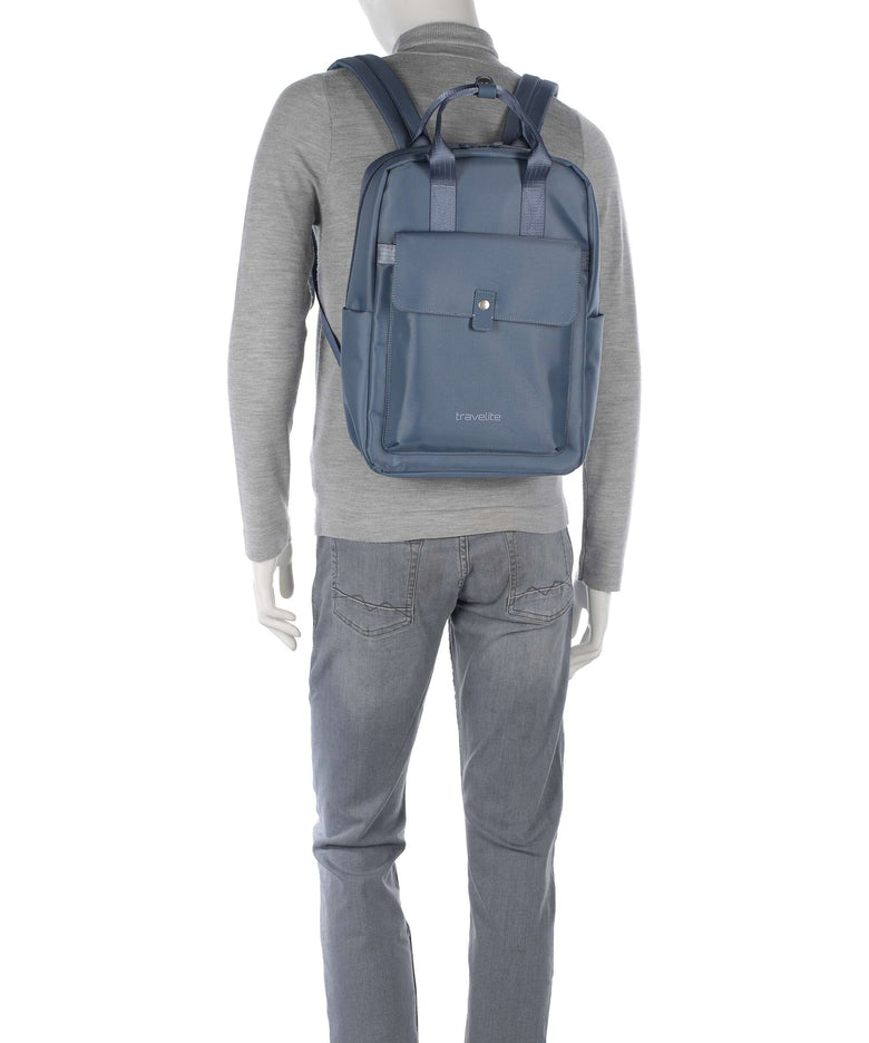 Travelite Ville Backpack denim blue