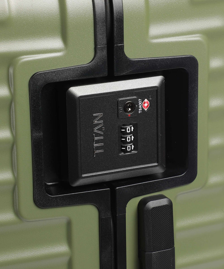 Titan Overseas Spinner (4 wheels) forest green