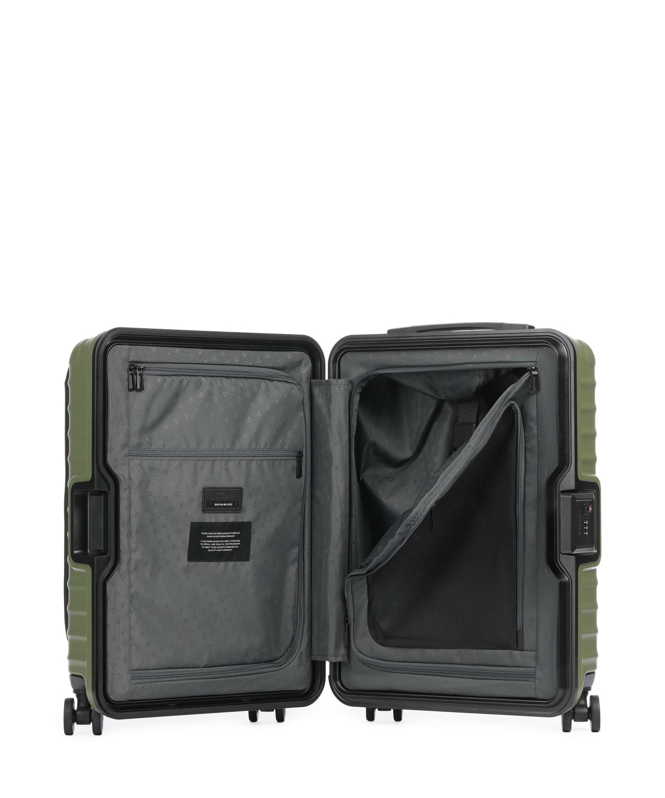 Titan Overseas Spinner (4 wheels) forest green
