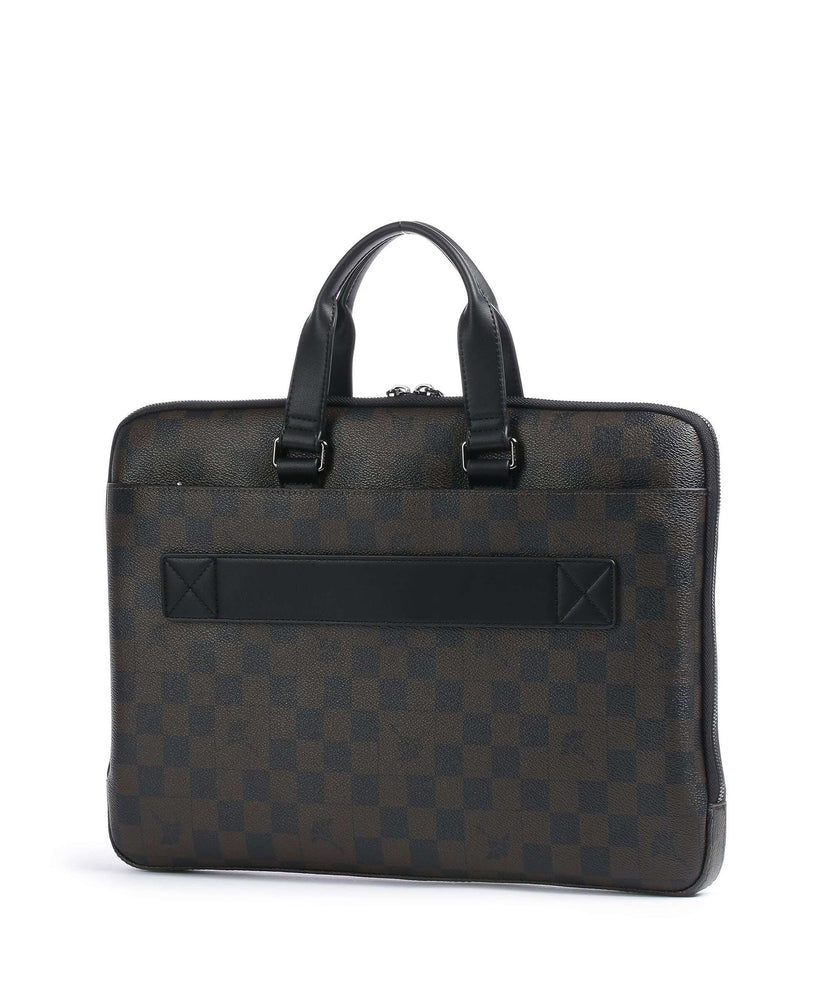 JOOP! Cortina Piazza Janus Briefcase seal brown