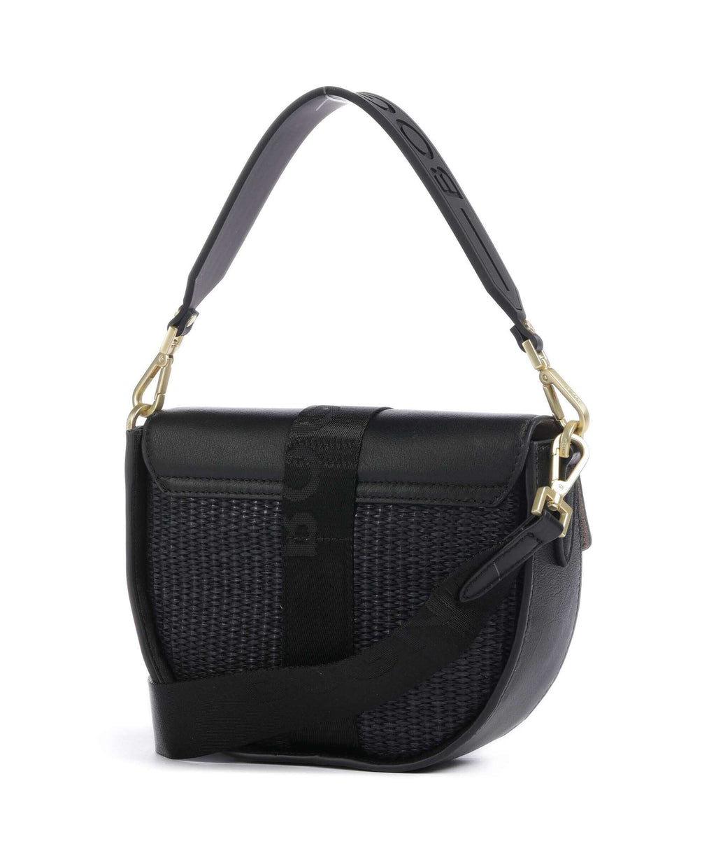 Bogner Zuoz Rafia Cassy Shoulder bag black