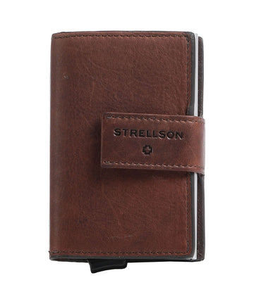 Strellson Brick Lane C-Three RFID Tarjetero dark brown