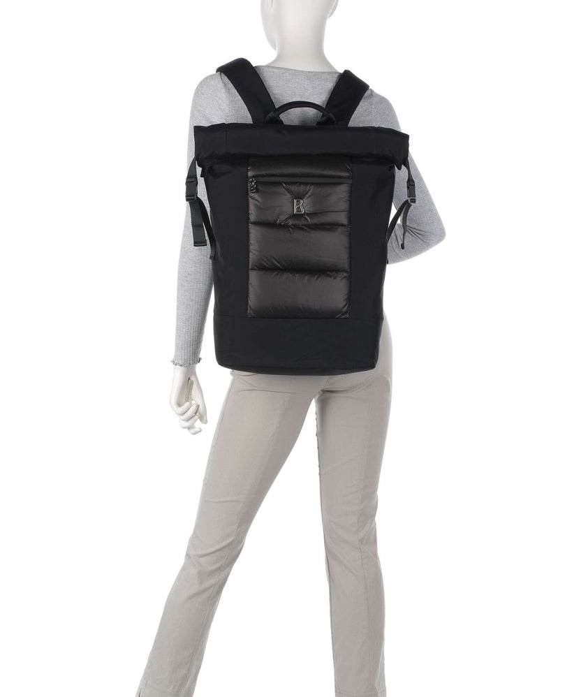 Bogner Monarch Leon Rolltop backpack black