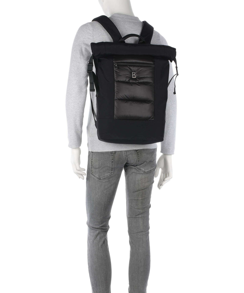 Bogner Monarch Leon Rolltop backpack black