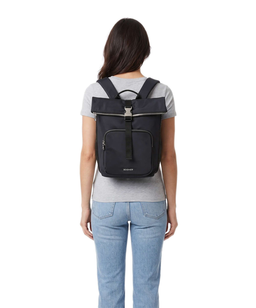 Bogner Klosters Eike Rolltop backpack dark blue