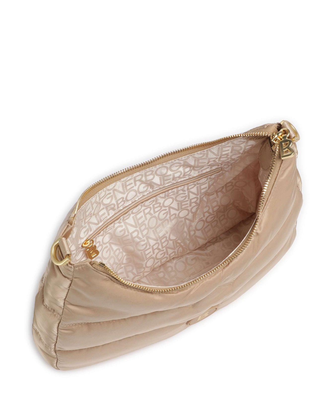 Bogner Wallis Tessuto Odette Crossbody bag sesame