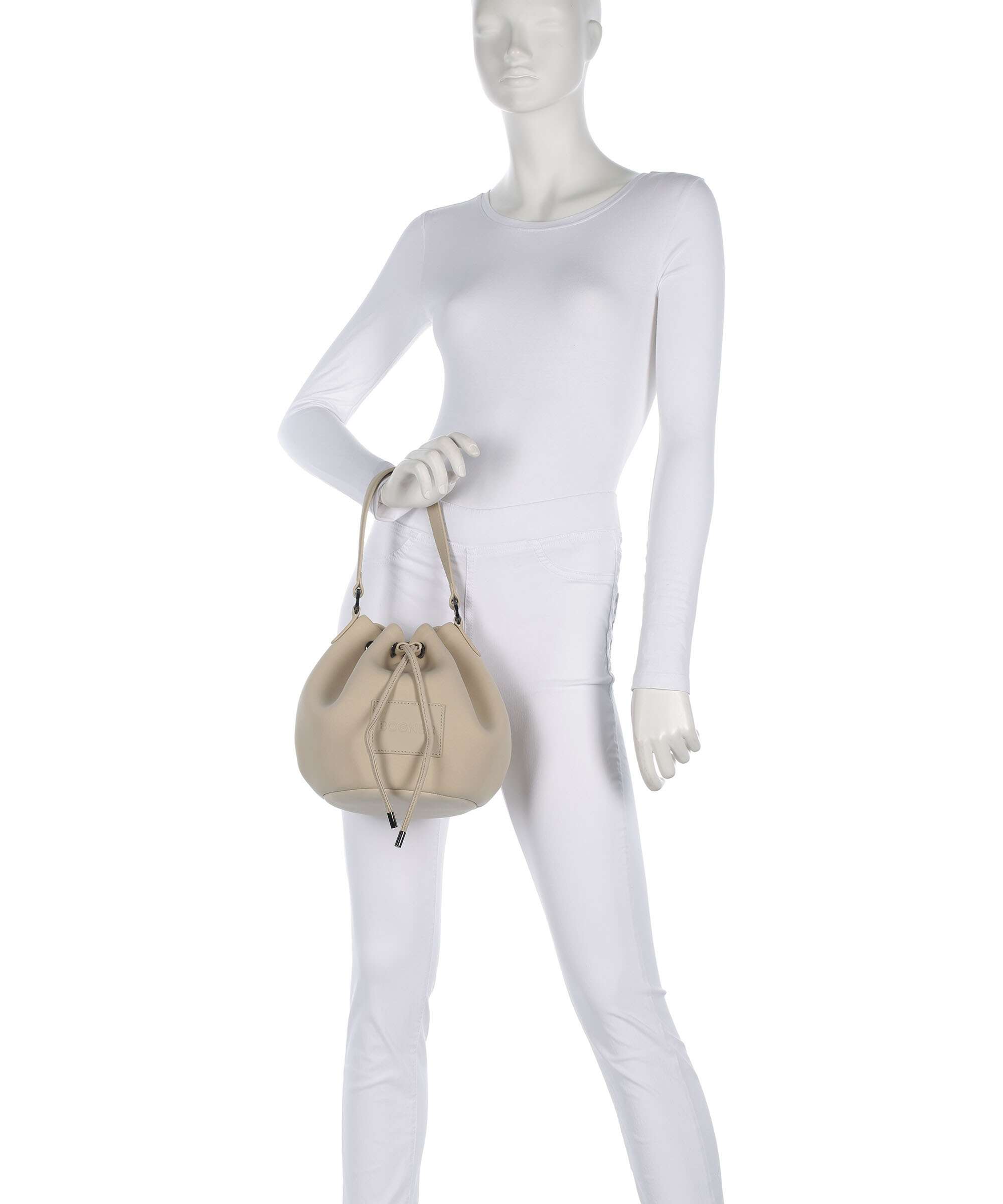 Bogner Alvier Ines Bucket bag beige