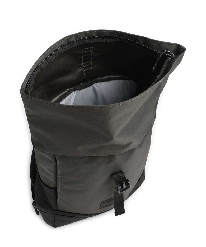 Strellson New Ham Eddie Rolltop backpack dark olive