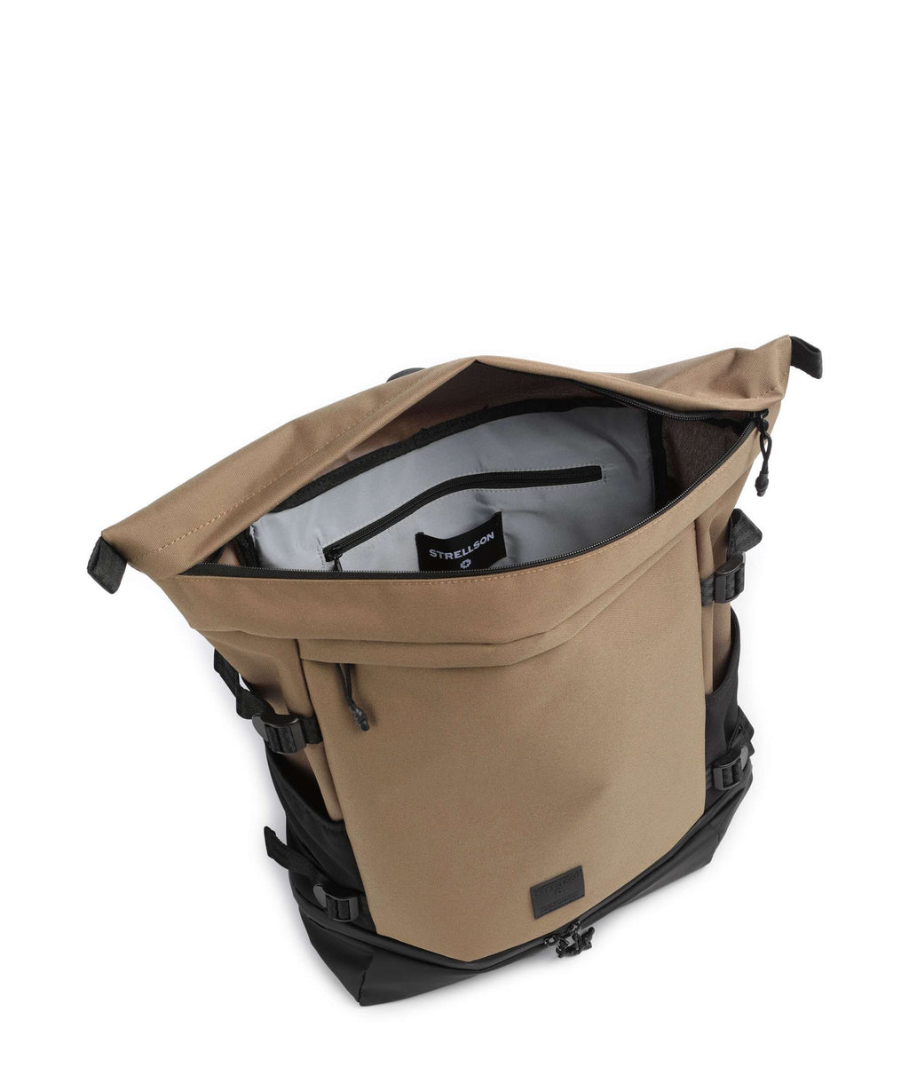 Strellson New Ham Sebastian Rolltop backpack mud