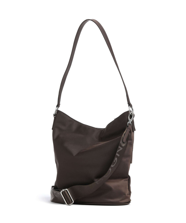 Bogner Maxon Heather Hobo bag darkbrown