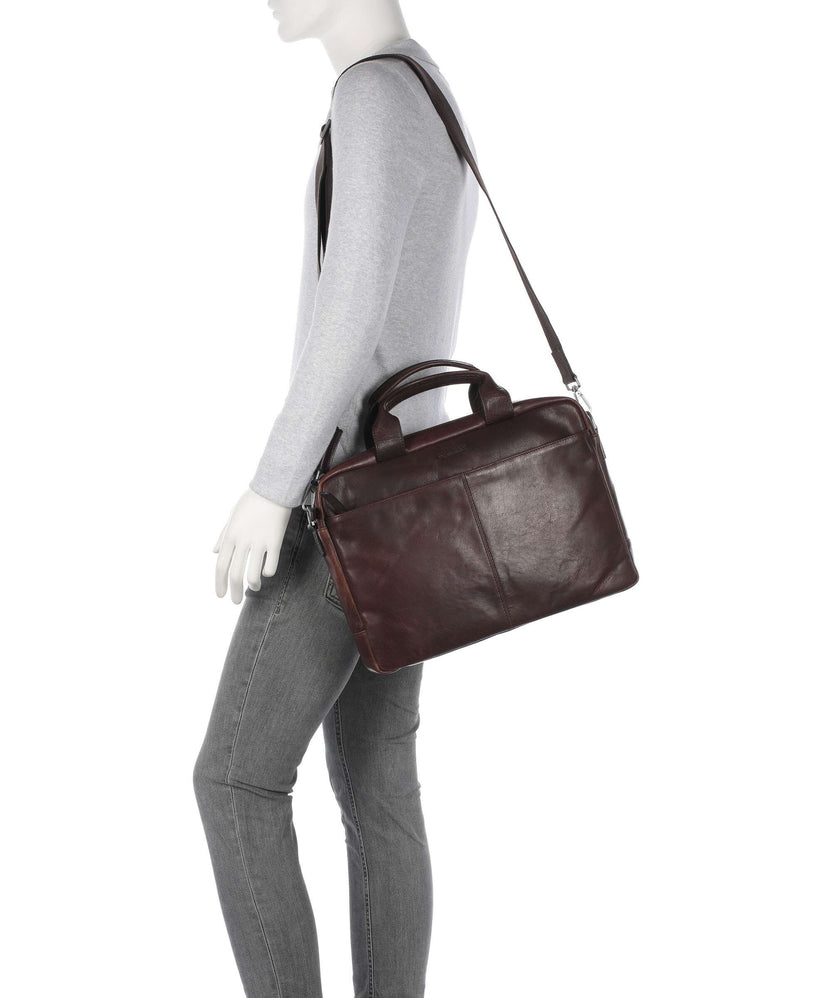 Strellson Abbey Briefcase dark brown