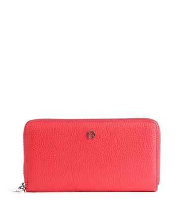 Aigner Basics Monedero burnt red