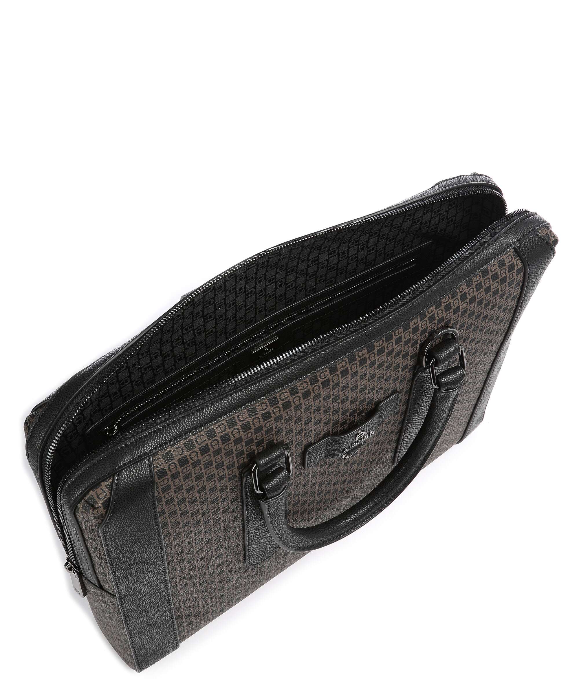 Aigner The Core Briefcase dadino brown