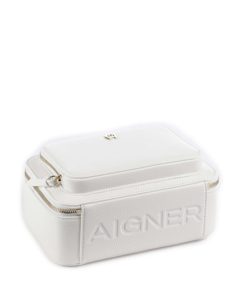 Aigner Zita S Crossbody bag cotton white