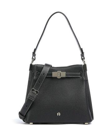 Aigner Farah M Bolso de hobo black