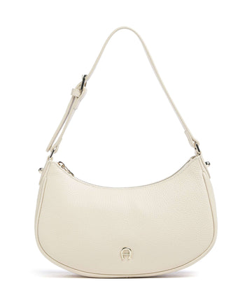 Aigner Diadora XS Bolso de hombro macadamia white
