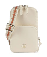 Aigner Zita Bolsa para móvil macadamia white