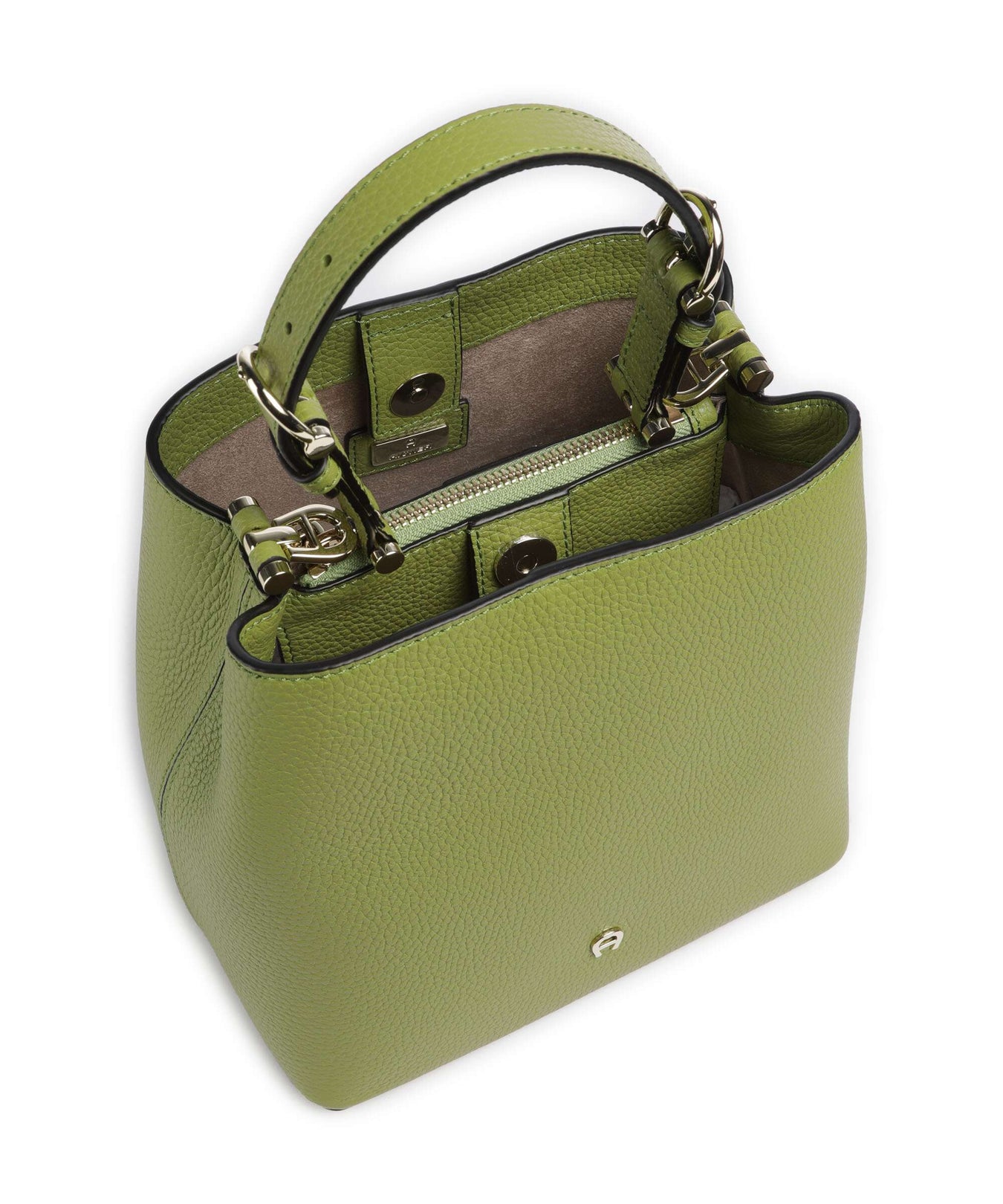 Aigner Delia S Bucket bag pistachio green