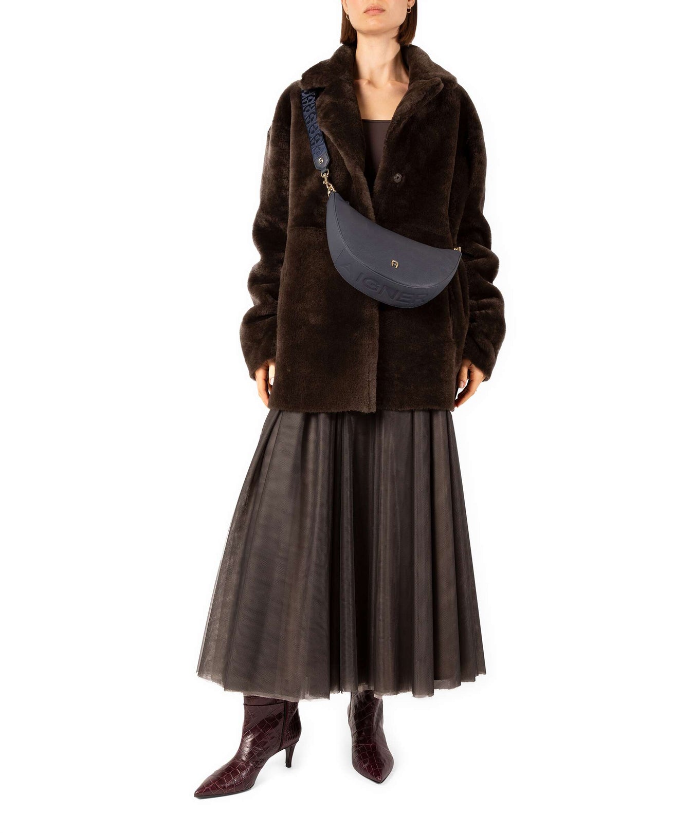 Aigner Zita S Crossbody bag cosmic blue