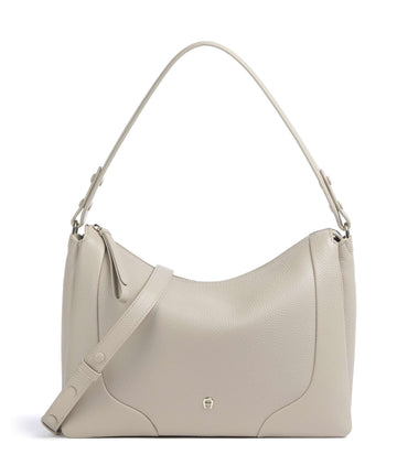 Aigner Mara M Bolso de hobo alpaca beige
