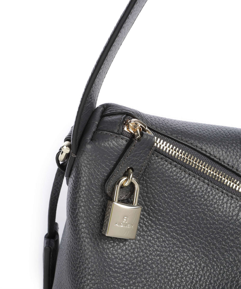 Aigner Delia M Hobo bag night grey