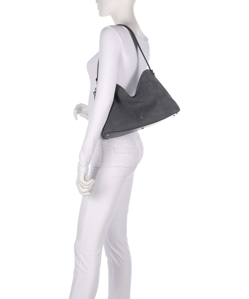 Aigner Delia M Hobo bag night grey