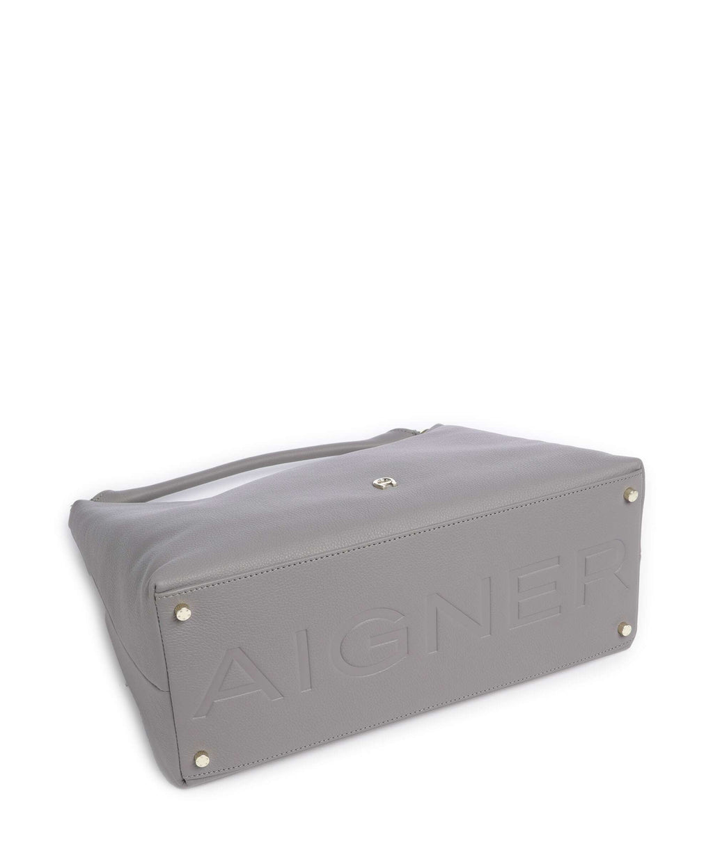 Aigner Zita M Hobo bag iron grey