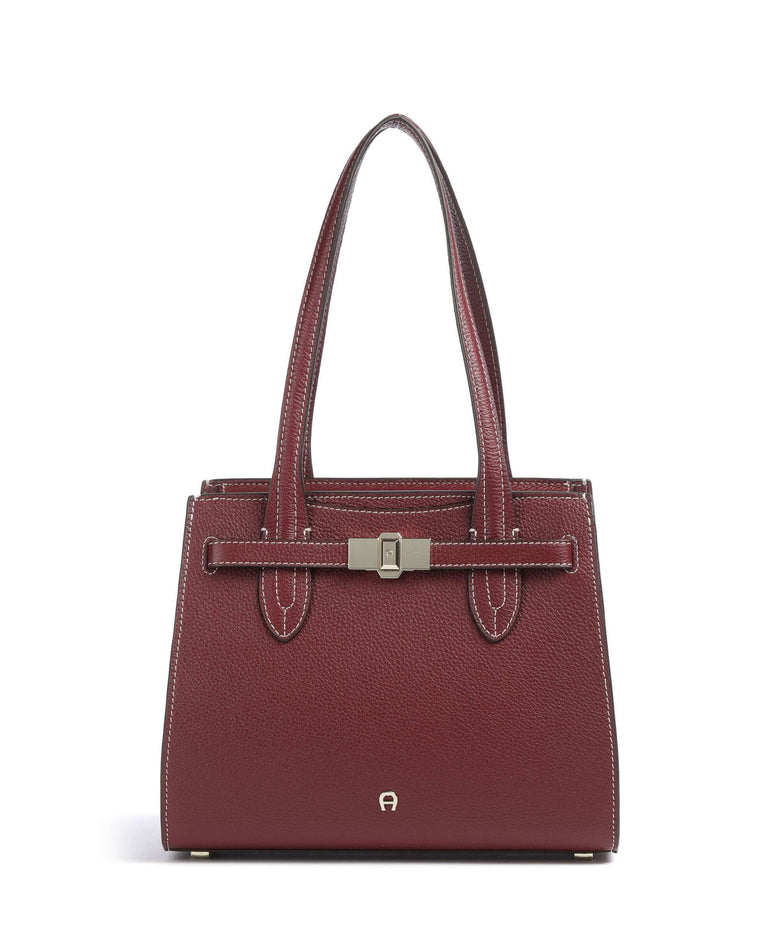 Aigner Farah M Shoulder bag burgundy