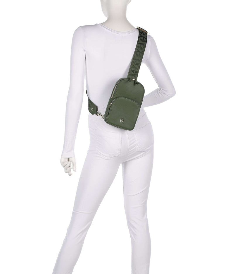 Aigner Zita Sling bag dark olive