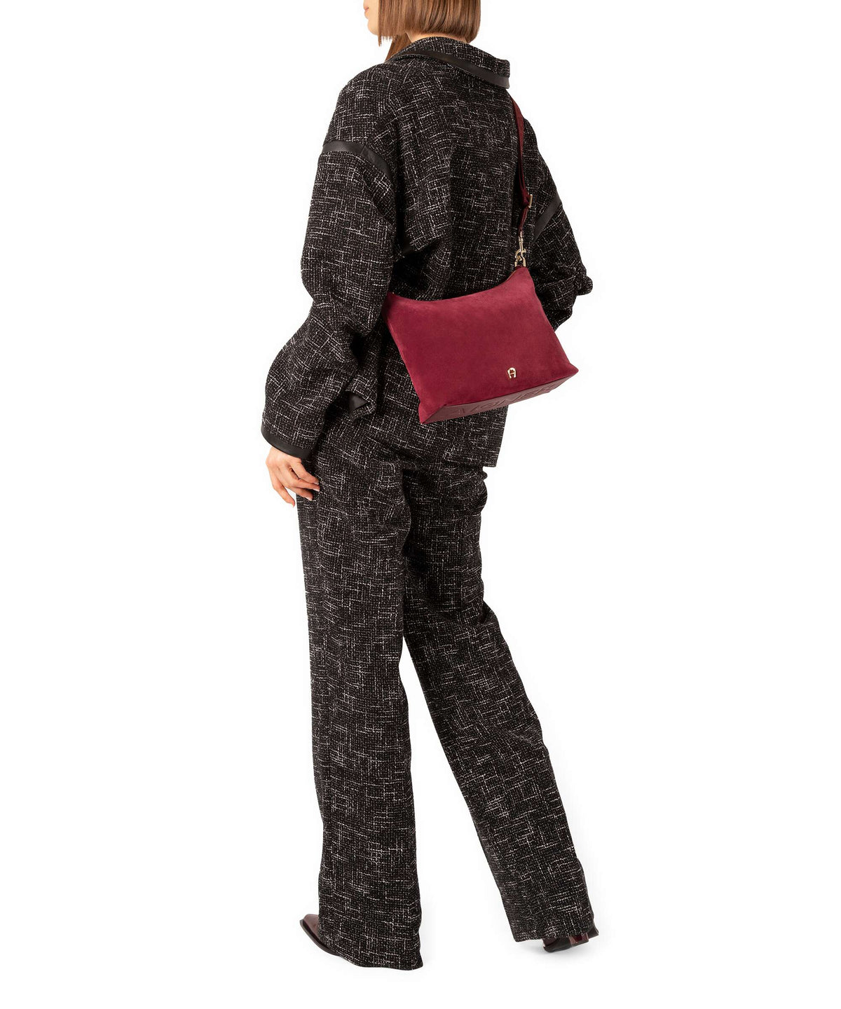 Aigner Zita S Crossbody bag burgundy