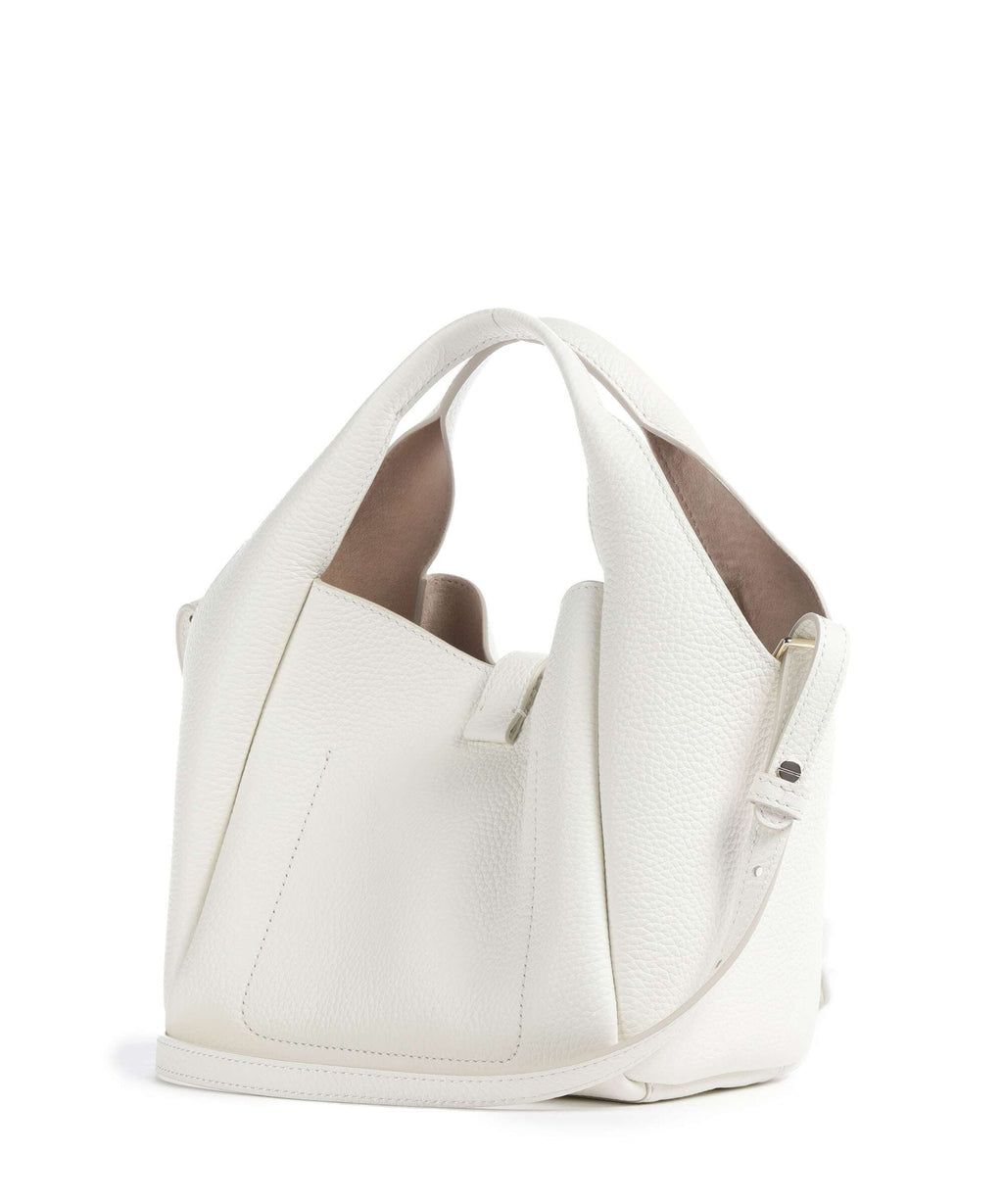 Aigner Zaira S Handbag cotton white