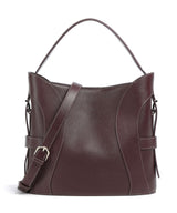 Aigner Deborah M Bucket bag port red