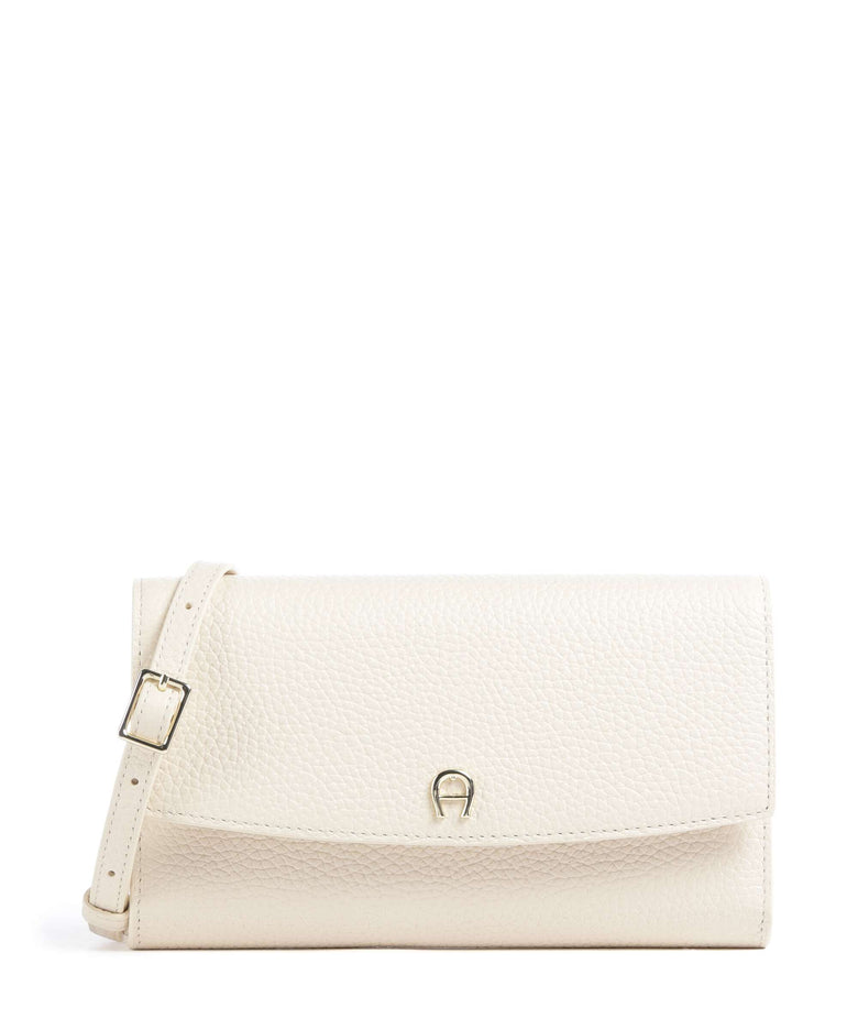 Aigner Wallet macadamia white