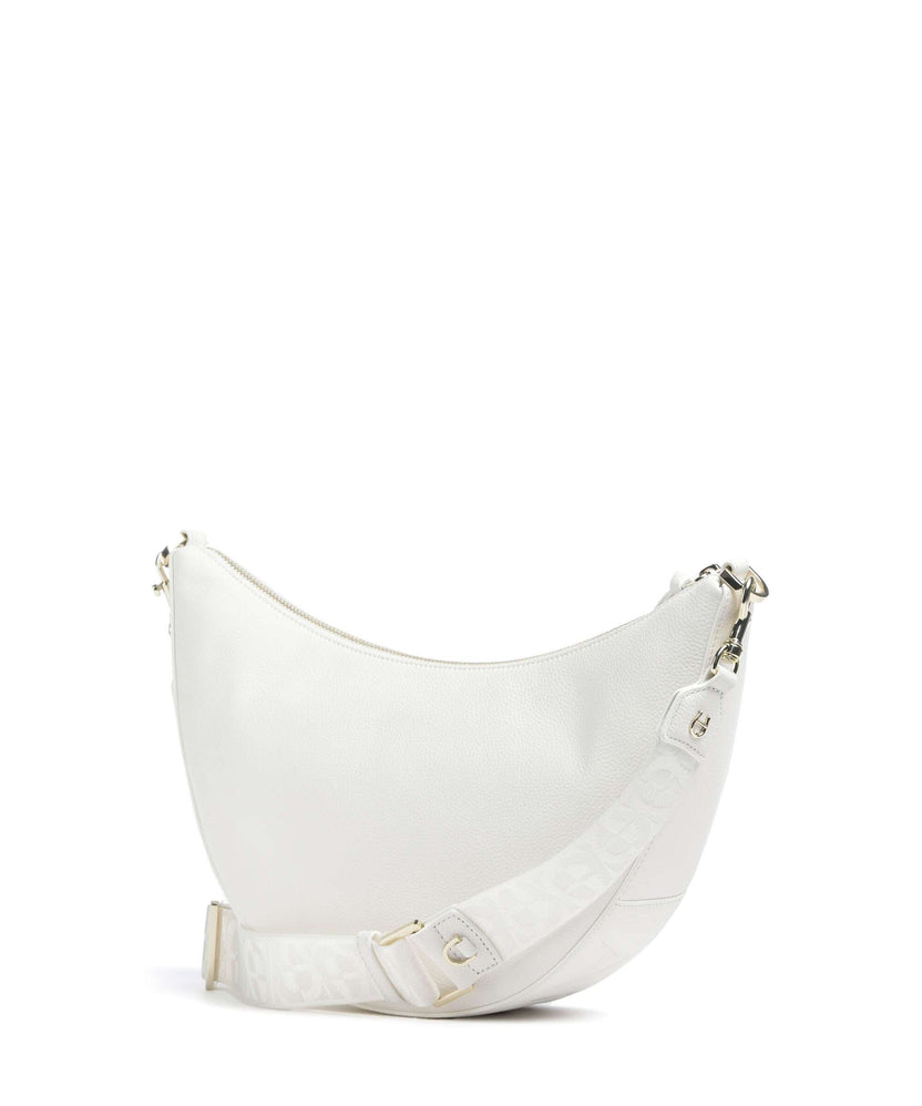 Aigner Zita M Crossbody bag cotton white