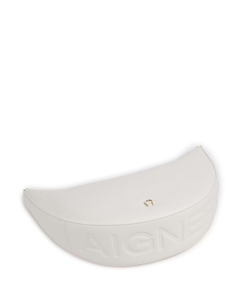 Aigner Zita M Crossbody bag cotton white