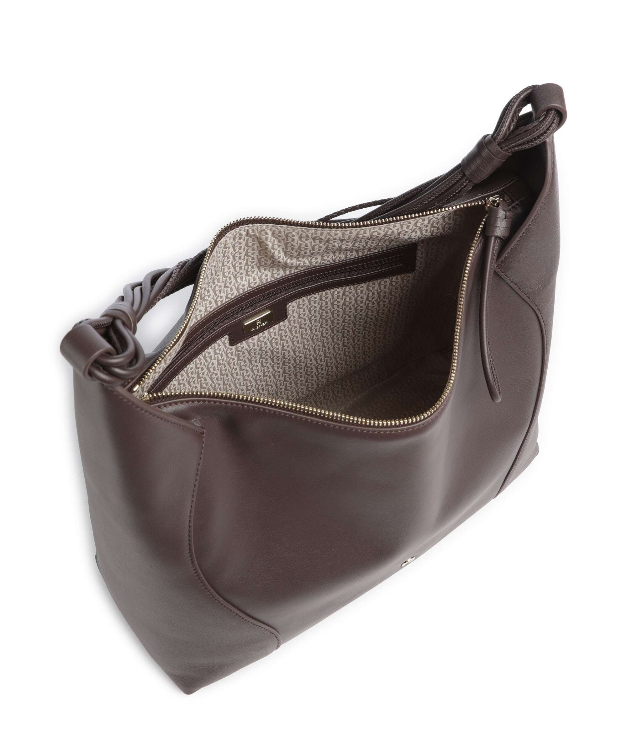 Aigner Giara L Hobo bag soil brown