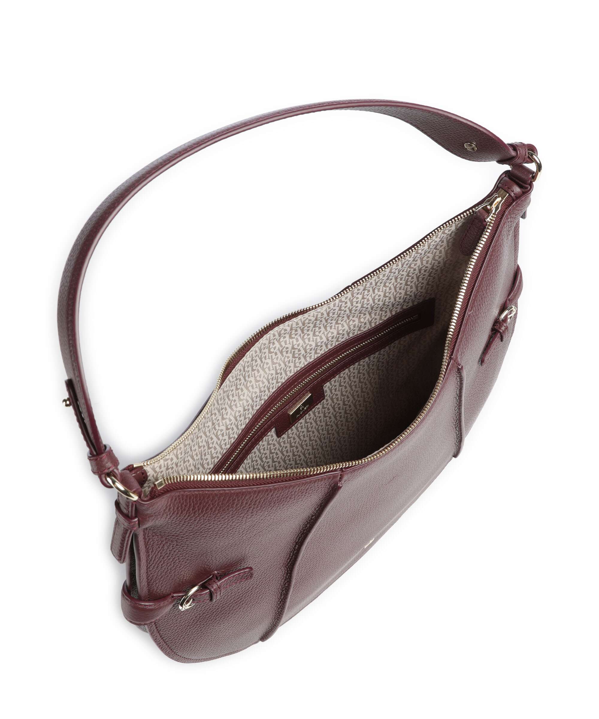 Aigner Cavallo M Hobo bag port red