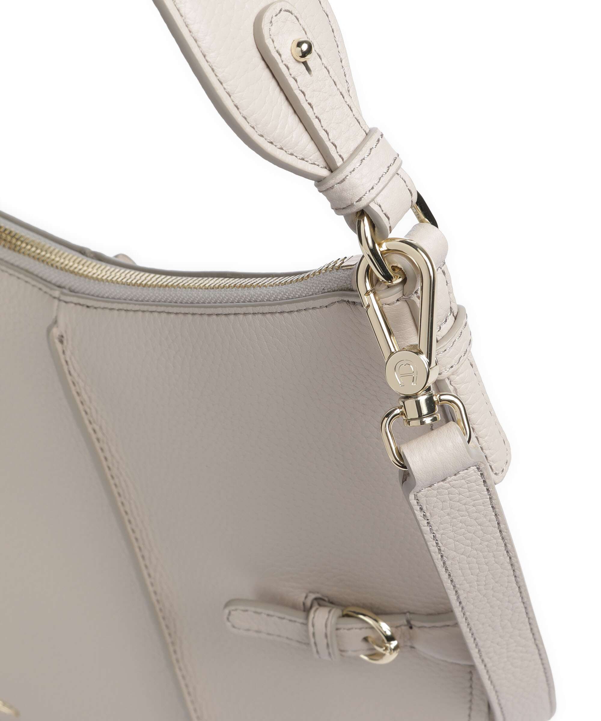Aigner Cavallo M Hobo bag fog beige